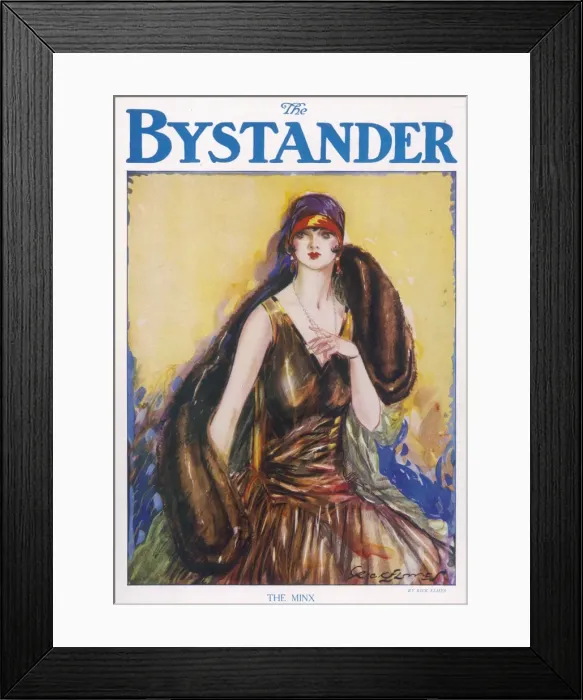 Framed Print : Front cover of The Bystander by Rick Elmes Framed Print : Front cover of The Bystander by Rick Elmes