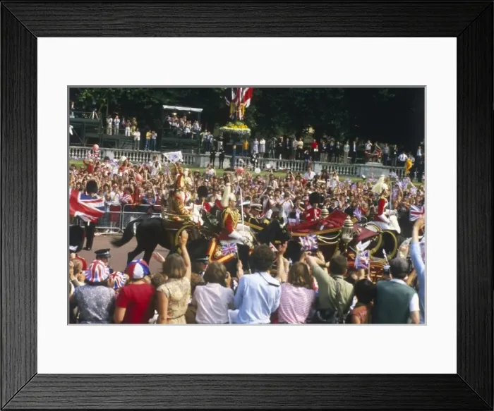 Framed Print : Royal Wedding 1981 Framed Print : Royal Wedding 1981
