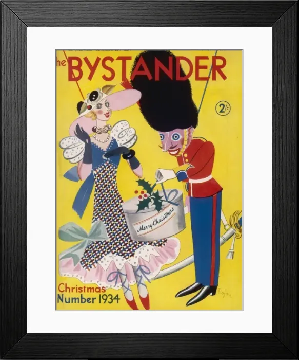 Framed Print : The Bystander front cover 1934 Framed Print : The Bystander front cover 1934