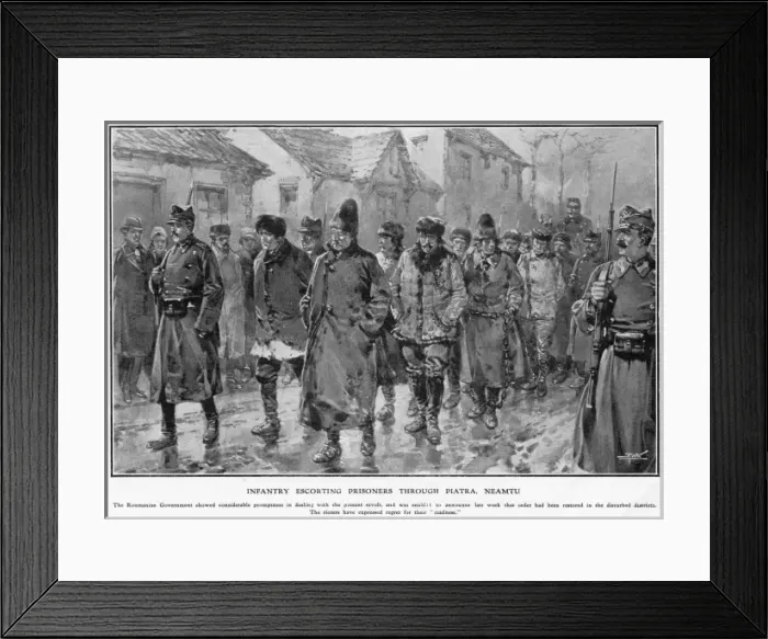 Framed Print : Romanian peasants revolt Framed Print : Romanian peasants revolt