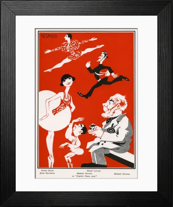 Framed Print : Charlots Show, Nerman Framed Print : Charlots Show, Nerman