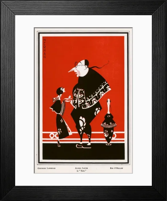 Framed Print : Alfred Lester, Rats Nerman Framed Print : Alfred Lester, Rats Nerman
