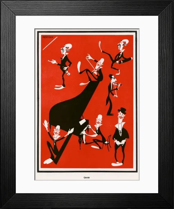 Framed Print : Theatre, Grock Nerman Framed Print : Theatre, Grock Nerman