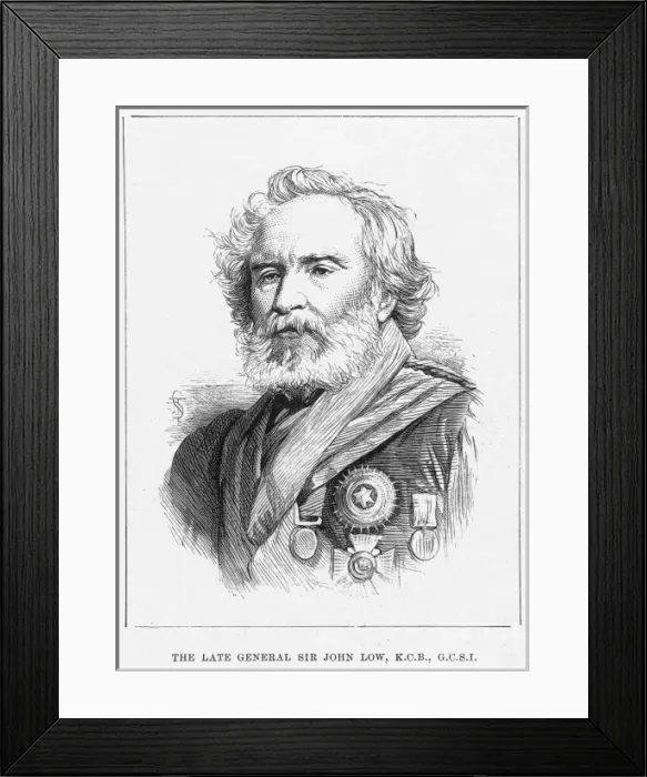 Framed Print : General Sir John Low Framed Print : General Sir John Low