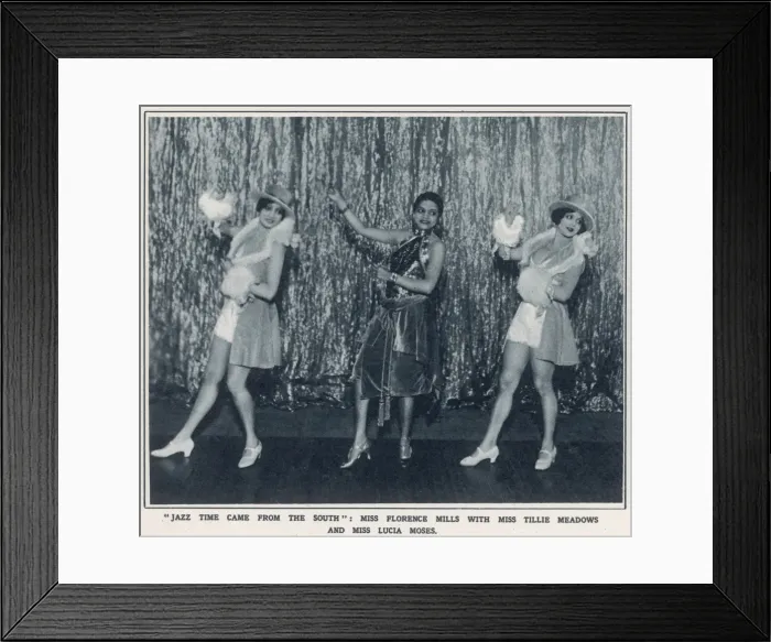 Framed Print : Florence Mills in Black Birds Framed Print : Florence Mills in Black Birds