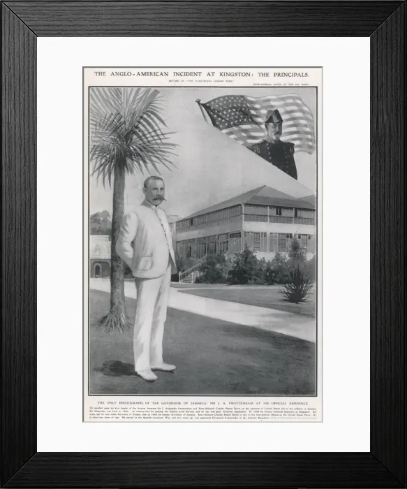 Framed Print : Sir James Alexander Swettenham