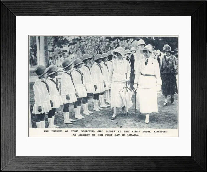 Framed Print : Duchess of York in Jamaica Framed Print : Duchess of York in Jamaica
