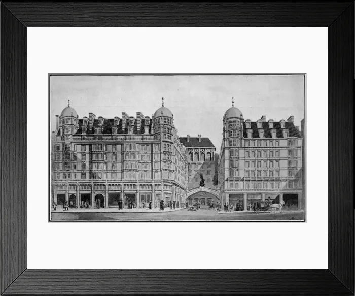 Framed Print : Savoy Hotel Framed Print : Savoy Hotel