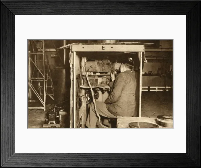 Framed Print : Dr Ernest Walton with Cockcroft-Walton apparatus Framed Print : Dr Ernest Walton with Cockcroft-Walton apparatus