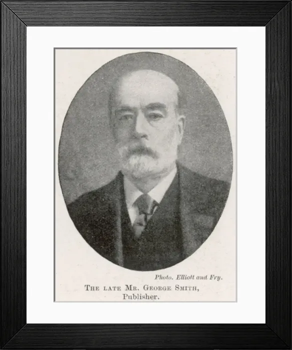 Framed Print : George Smith, publisher Framed Print : George Smith, publisher