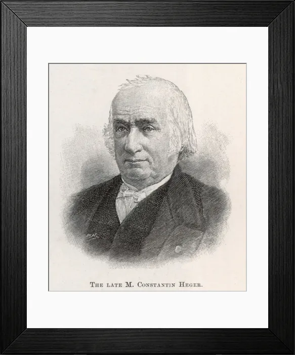 Framed Print : Constantin Heger Framed Print : Constantin Heger