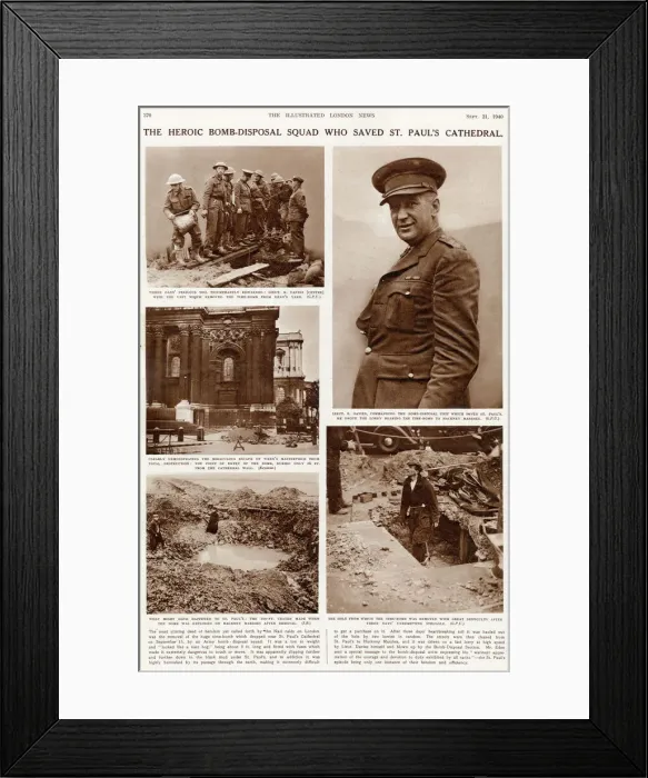 Framed Print : The Illustrated London News, 1940 Framed Print : The Illustrated London News, 1940