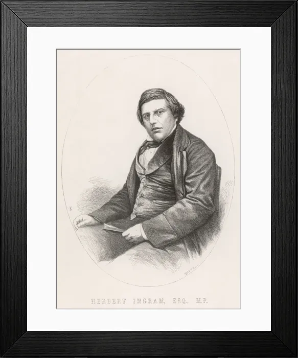 Framed Print : Herbert Ingram
