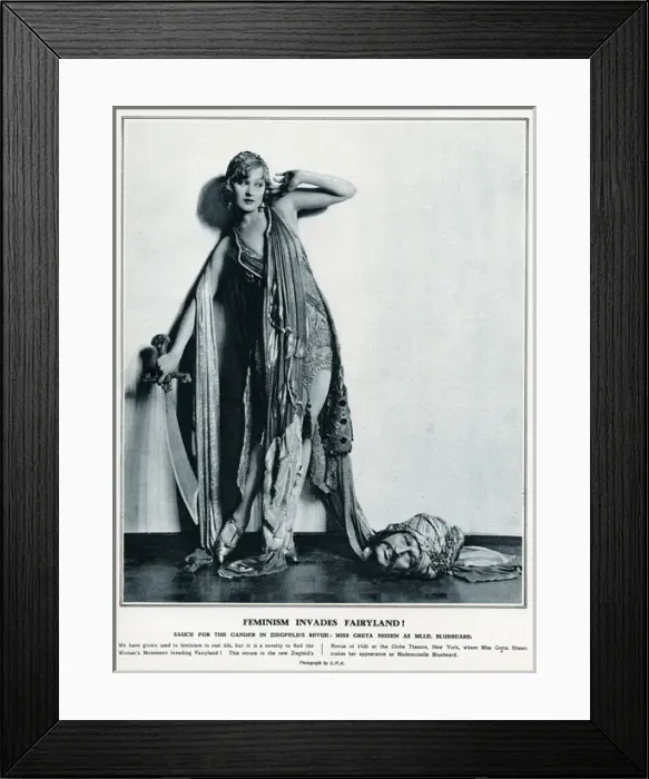 Framed Print : Greta Nissen Framed Print : Greta Nissen