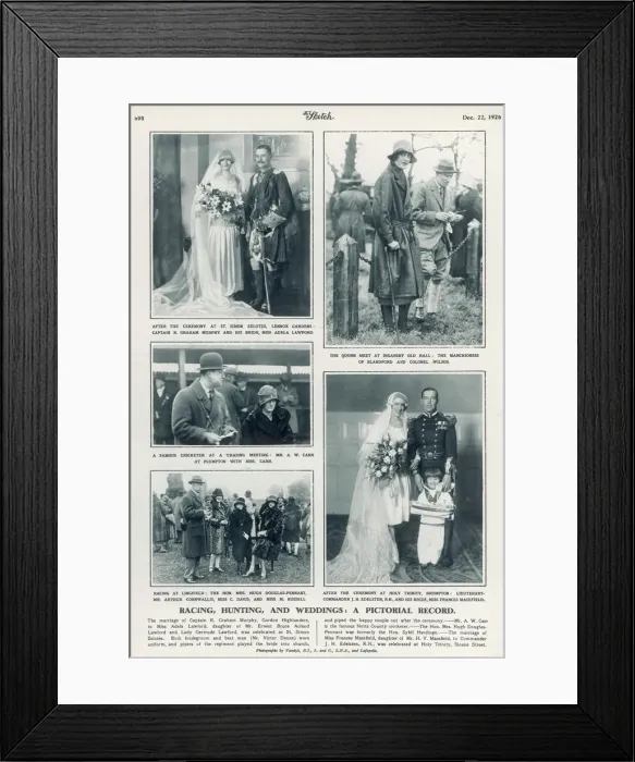 Framed Print : The Sketch 22 December 1926 Framed Print : The Sketch 22 December 1926