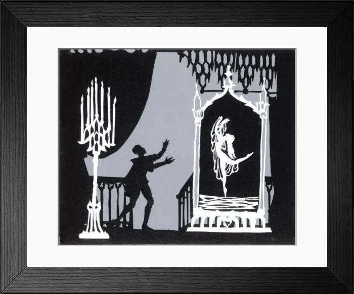Framed Print : Palemon sees a vision of Ondine Framed Print : Palemon sees a vision of Ondine