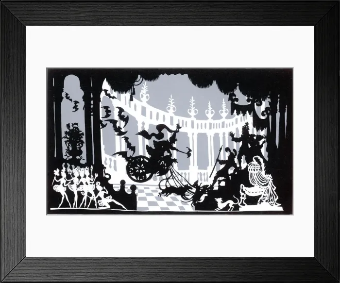 Framed Print : Sleeping Beauty ballet, christening scene Framed Print : Sleeping Beauty ballet, christening scene