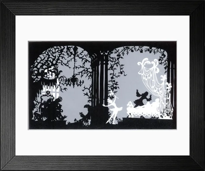 Framed Print : Sleeping Beauty ballet, reawakening scene Framed Print : Sleeping Beauty ballet, reawakening scene