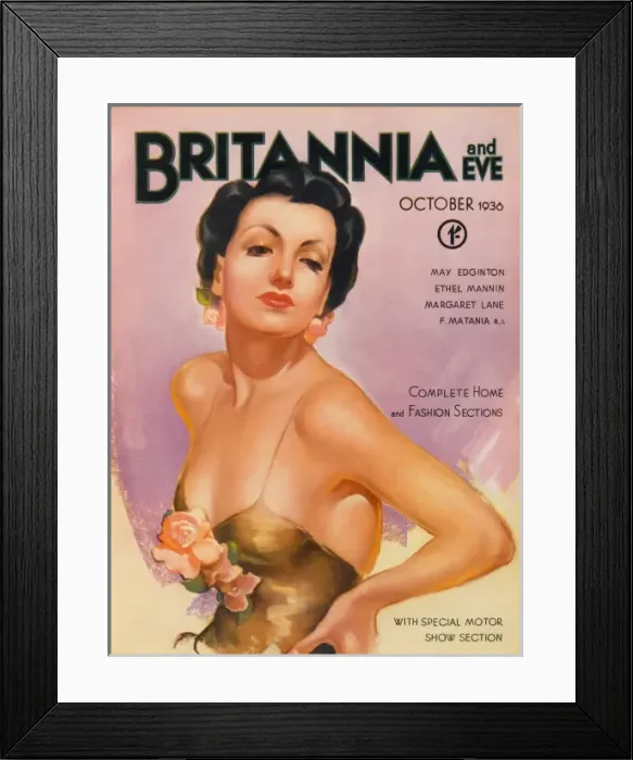 Framed Print : Britannia and Eve front cover
