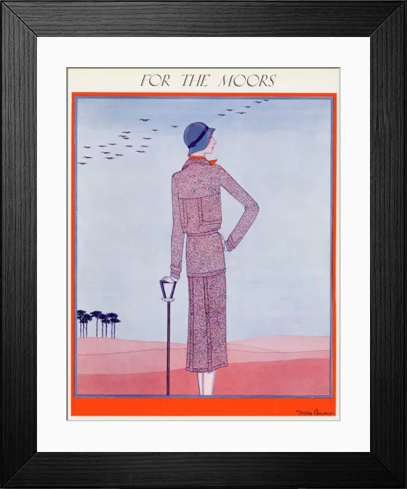 Framed Print : Fashion for the Moors by Gordon Conway Framed Print : Fashion for the Moors by Gordon Conway