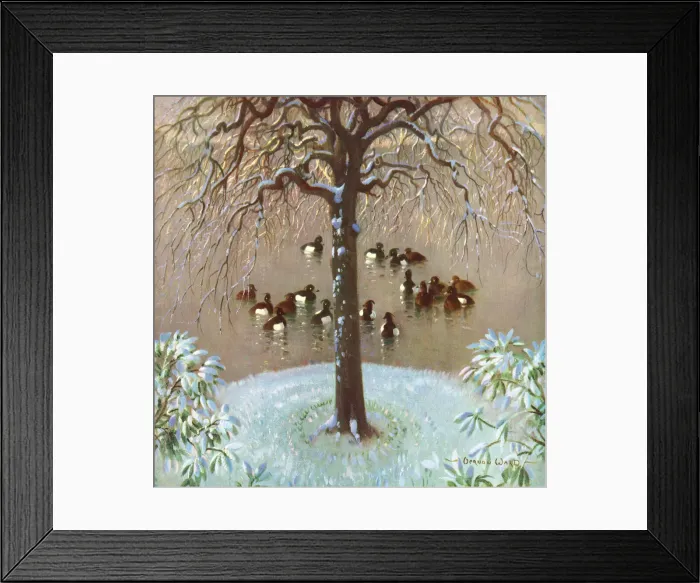 Framed Print : Family Tree by Vernon Ward Framed Print : Family Tree by Vernon Ward