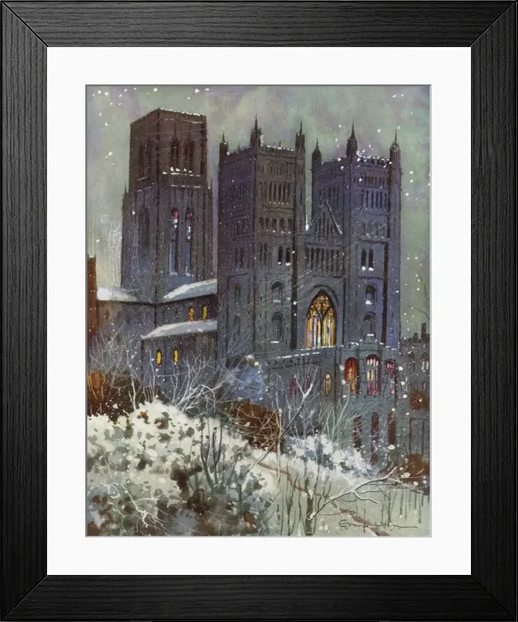 Framed Print : Durham Cathedral