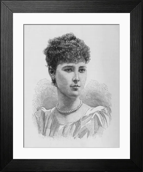Framed Print : Winifred, Duchess of Portland, 1889 Framed Print : Winifred, Duchess of Portland, 1889