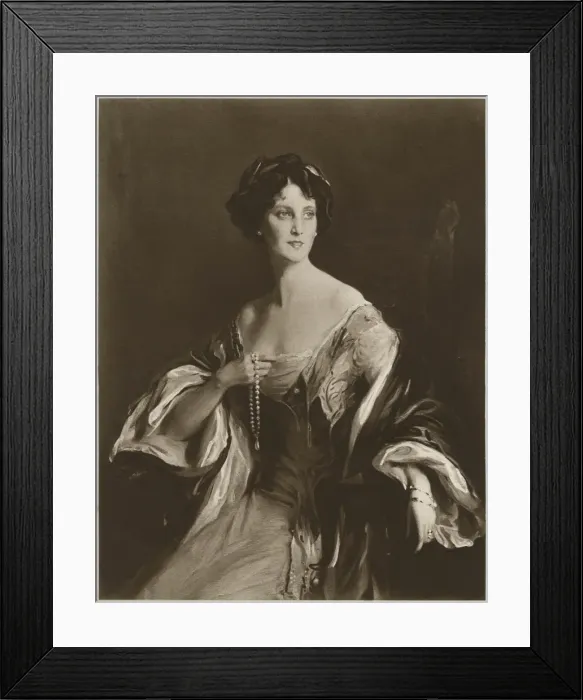 Framed Print : Winifred, Duchess of Portland 1913 Framed Print : Winifred, Duchess of Portland 1913