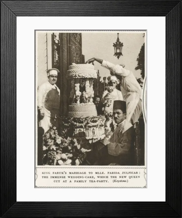 Framed Print : The royal wedding cake Framed Print : The royal wedding cake