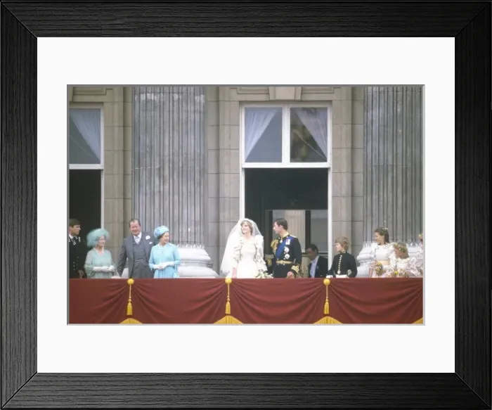 Framed Print : Royal Wedding 1981 Framed Print : Royal Wedding 1981