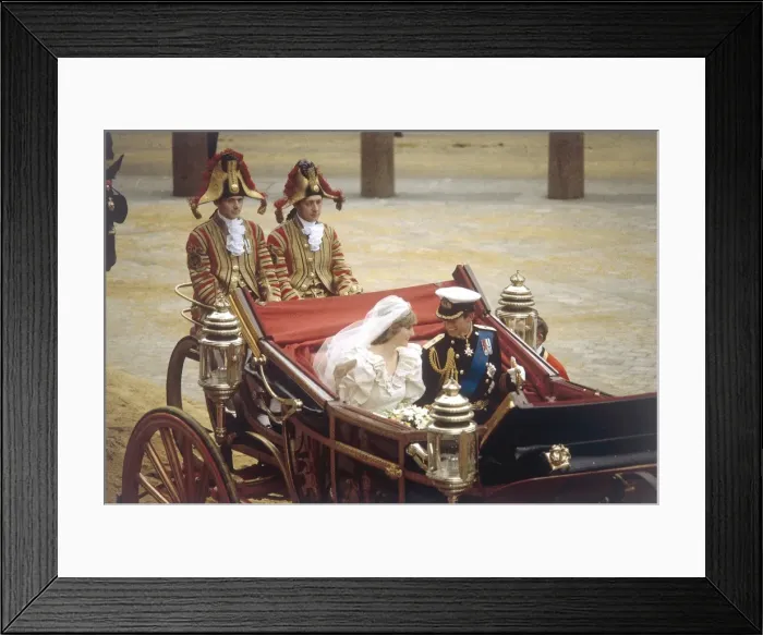 Framed Print : Royal Wedding 1981 Framed Print : Royal Wedding 1981