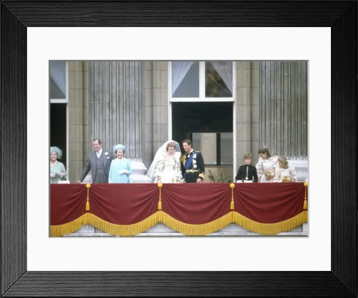 Framed Print : Royal Wedding 1981