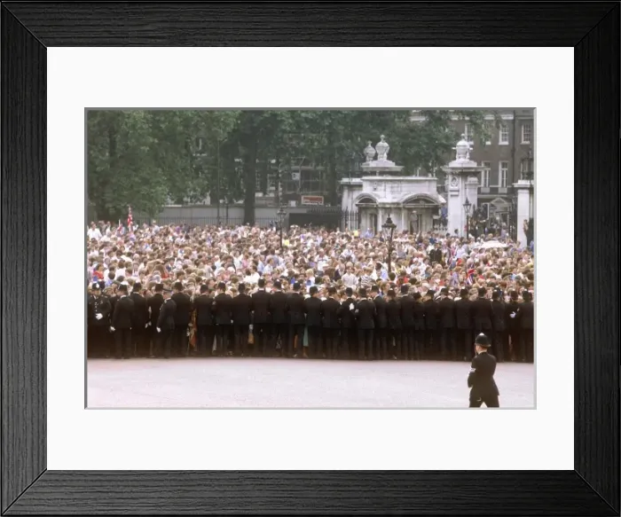 Framed Print : Royal Wedding 1981 Framed Print : Royal Wedding 1981