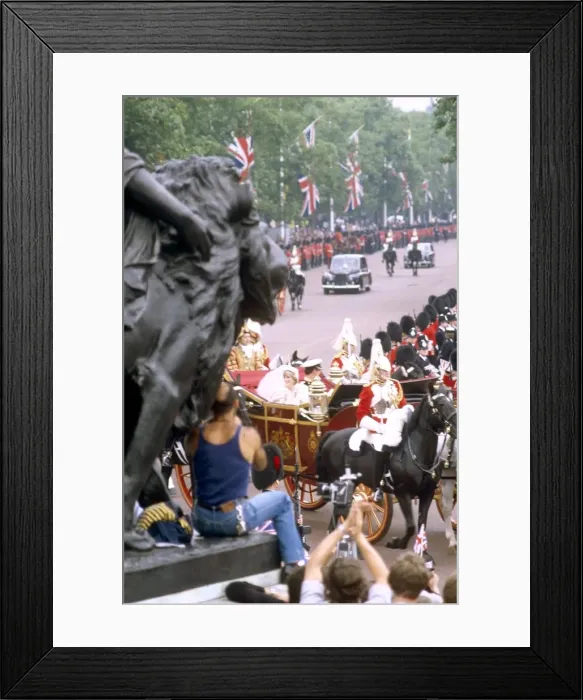 Framed Print : Royal Wedding 1981 Framed Print : Royal Wedding 1981