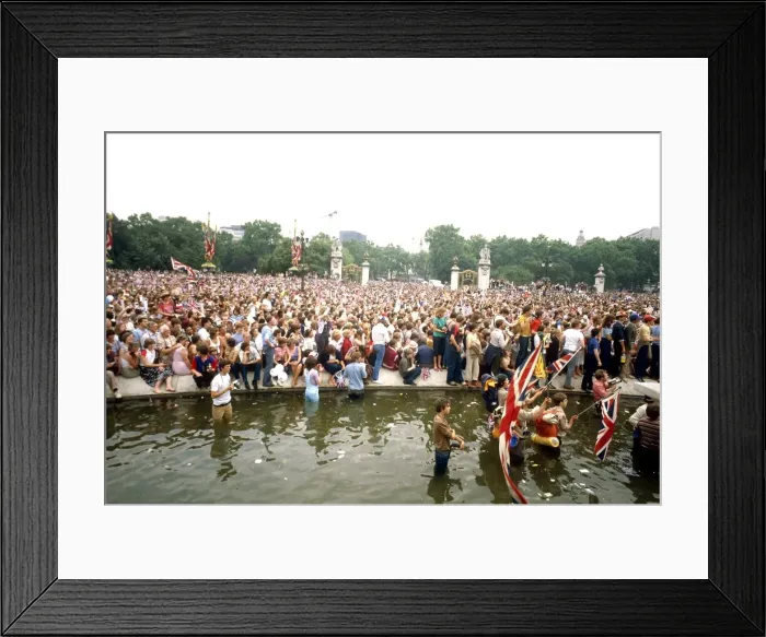 Framed Print : Royal Wedding 1981