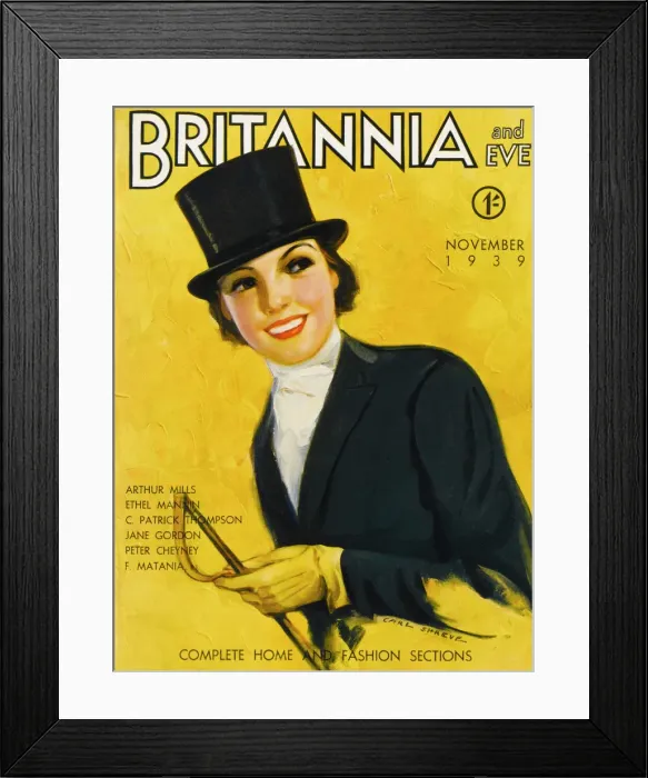 Framed Print : Britannia and Eve magazine, November 1939 Framed Print : Britannia and Eve magazine, November 1939