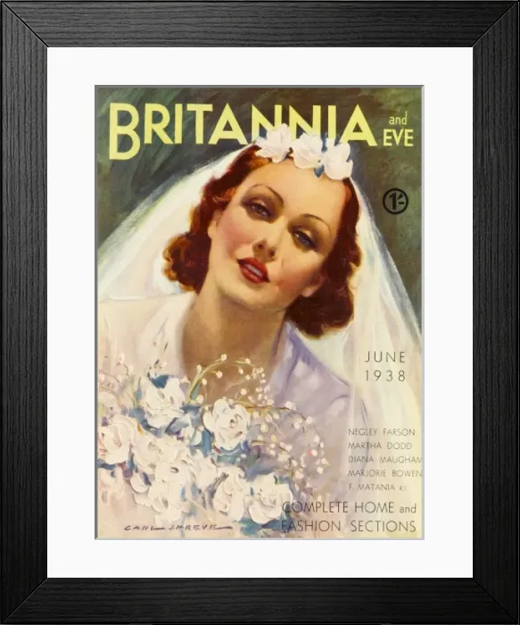 Framed Print : Britannia and Eve magazine, June 1938 Framed Print : Britannia and Eve magazine, June 1938