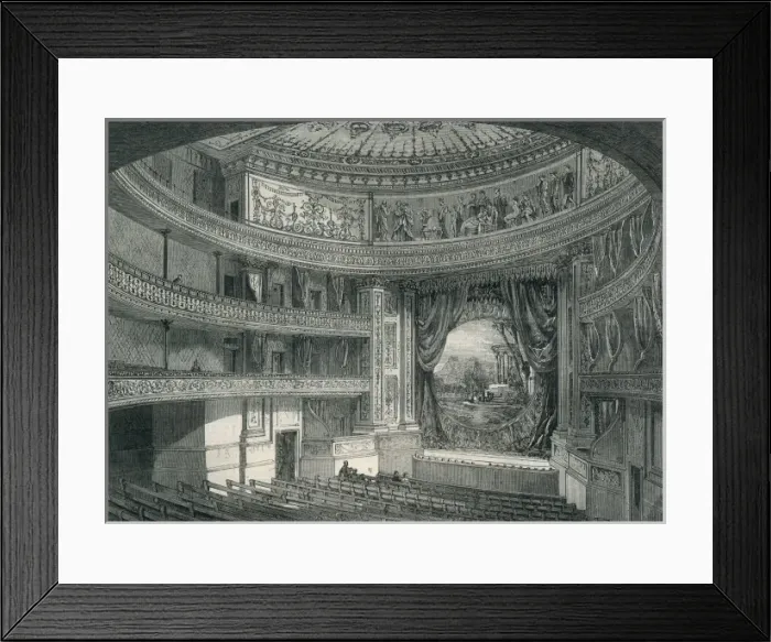 Framed Print : Queens Theatre, London Framed Print : Queens Theatre, London