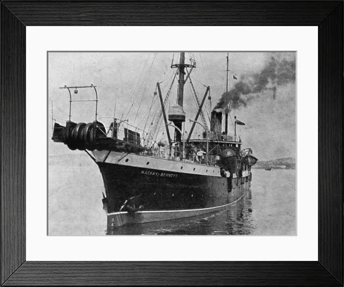 Framed Print : Mackay-Bennett cable ship Framed Print : Mackay-Bennett cable ship