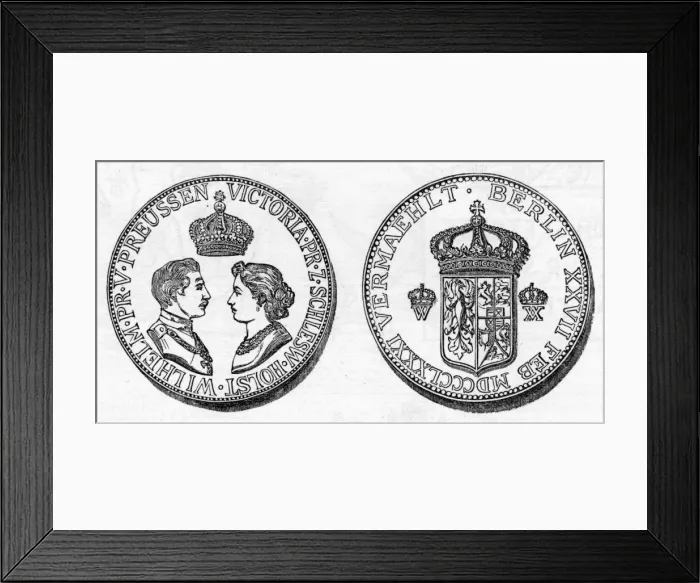 Framed Print : Wedding of Prince Wilhelm of Prussia Framed Print : Wedding of Prince Wilhelm of Prussia