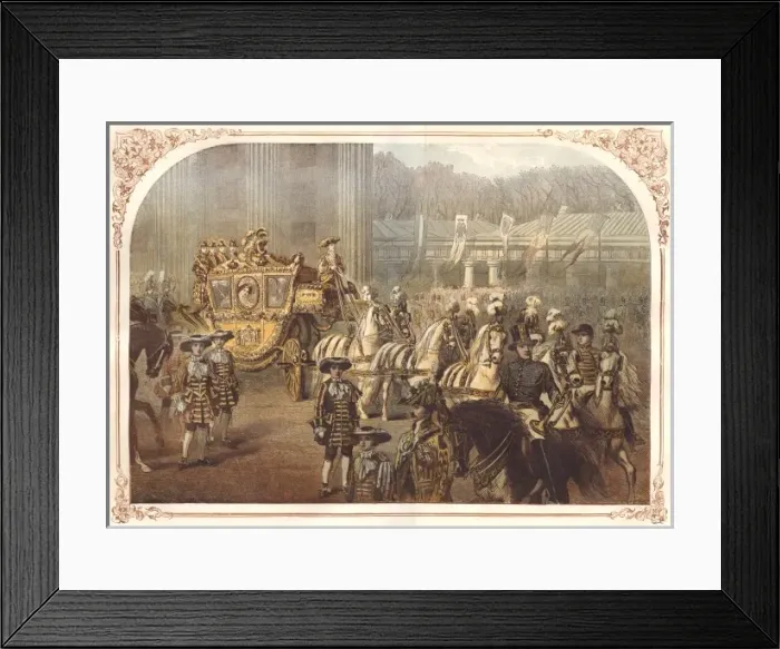 Framed Print : Triumphal entry into Berlin