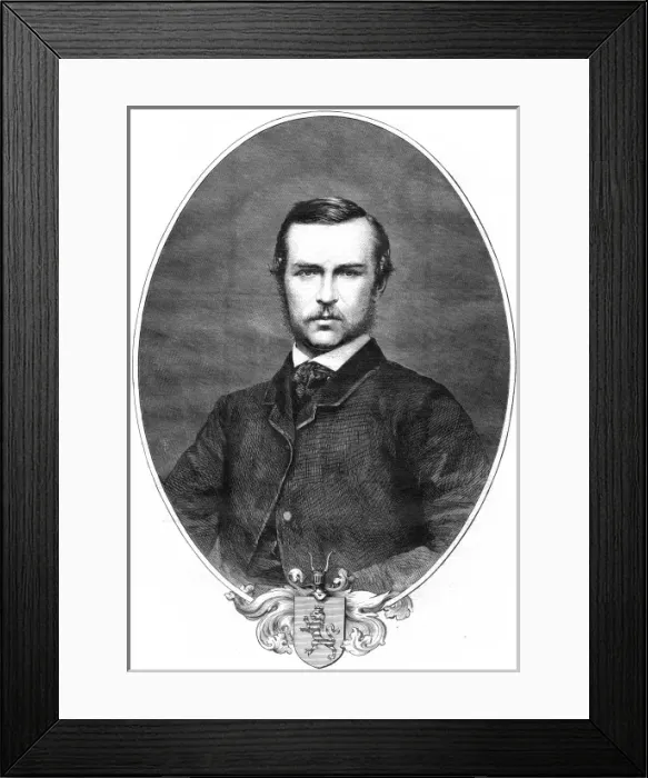 Framed Print : Prince Louis of Hesse-Darmstadt