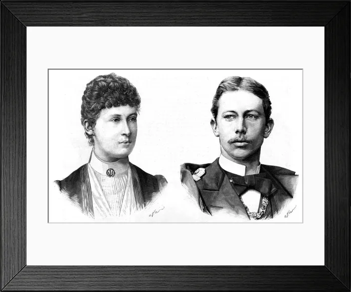 Framed Print : Prince Heinrich (Henry) of Prussia (1862-1929) Framed Print : Prince Heinrich (Henry) of Prussia (1862-1929)