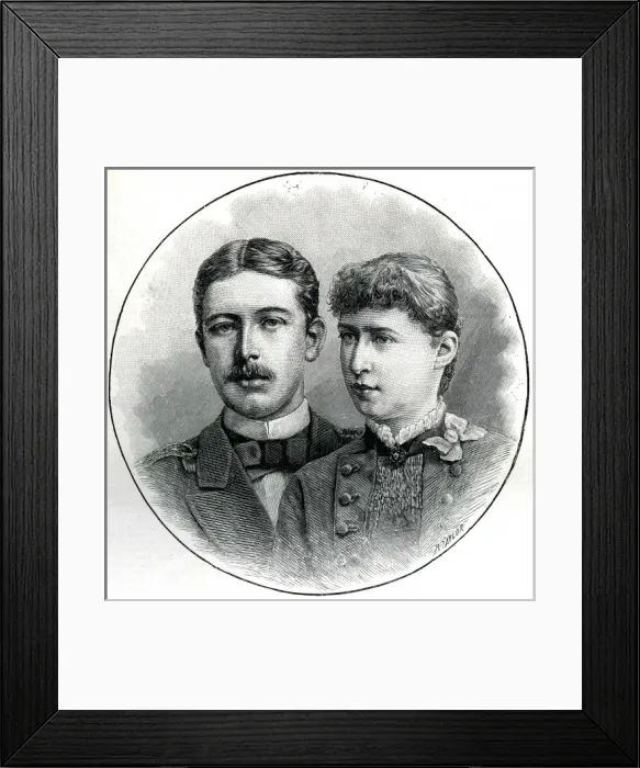 Framed Print : Prince Heinrich (Henry) of Prussia (1862-1929) Framed Print : Prince Heinrich (Henry) of Prussia (1862-1929)