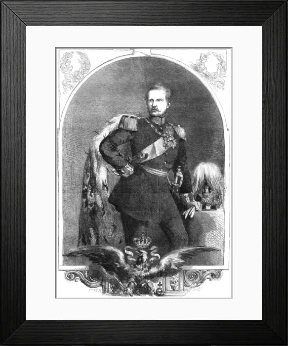 Framed Print : Prince Frederick William of Prussia Framed Print : Prince Frederick William of Prussia