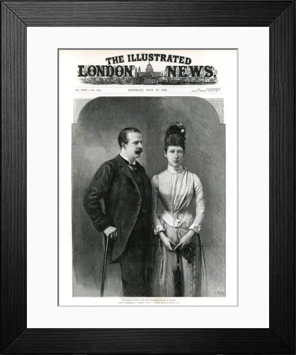 Framed Print : Duke of Fife marries Princess Louise of Wales Framed Print : Duke of Fife marries Princess Louise of Wales