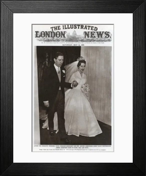 Framed Print : Illustrated London News Royal Wedding Number 1960 Framed Print : Illustrated London News Royal Wedding Number 1960
