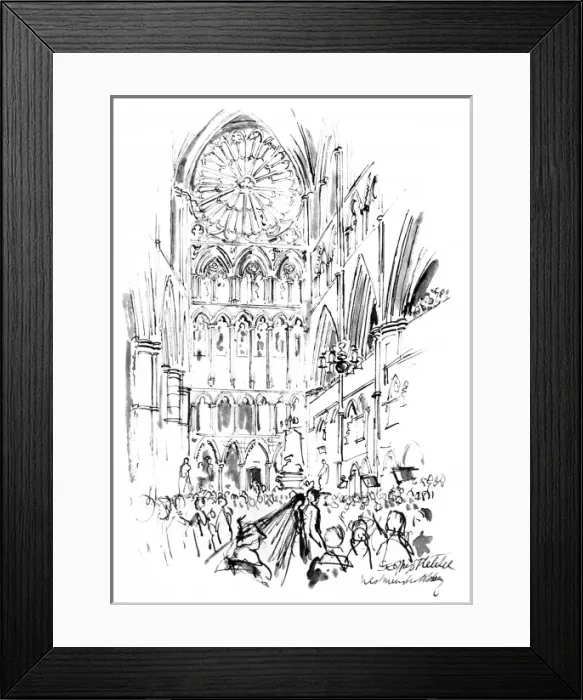 Framed Print : Wedding of Princess Margaret Framed Print : Wedding of Princess Margaret