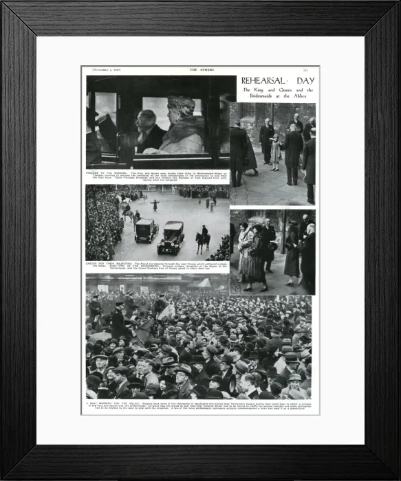 Framed Print : Rehearsal Day Framed Print : Rehearsal Day