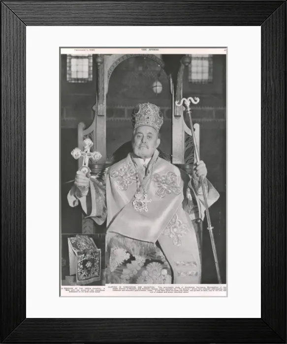 Framed Print : Archbishop Germanus